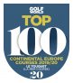 Top 100 Golf Courses in Continental Europe