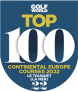 Top 100 Golf Courses in Continental Europe