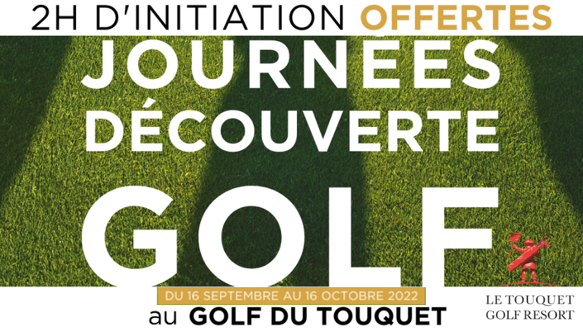 Image Rendez-vous Site Internet Journées découvertes au Golf du Touquet